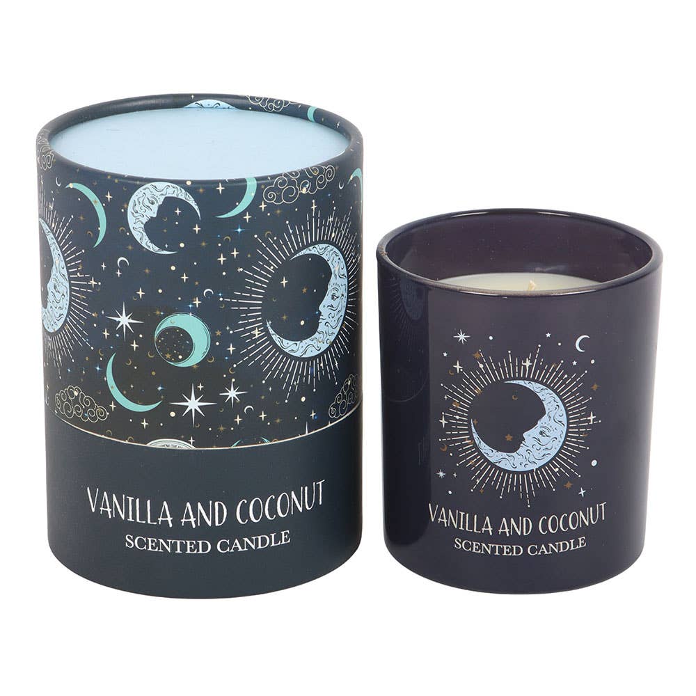 Something Different Wholesale - Wholesale Jar/Filled Candle - Blue Moon Vanilla & Coconut Candle1