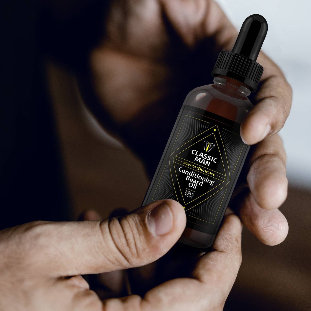 The Midwest Sea Salt Company - Wholesale Beard Styling Product - Classic Man Moisturizing Beard Premium Fragrance Oil - 2oz1