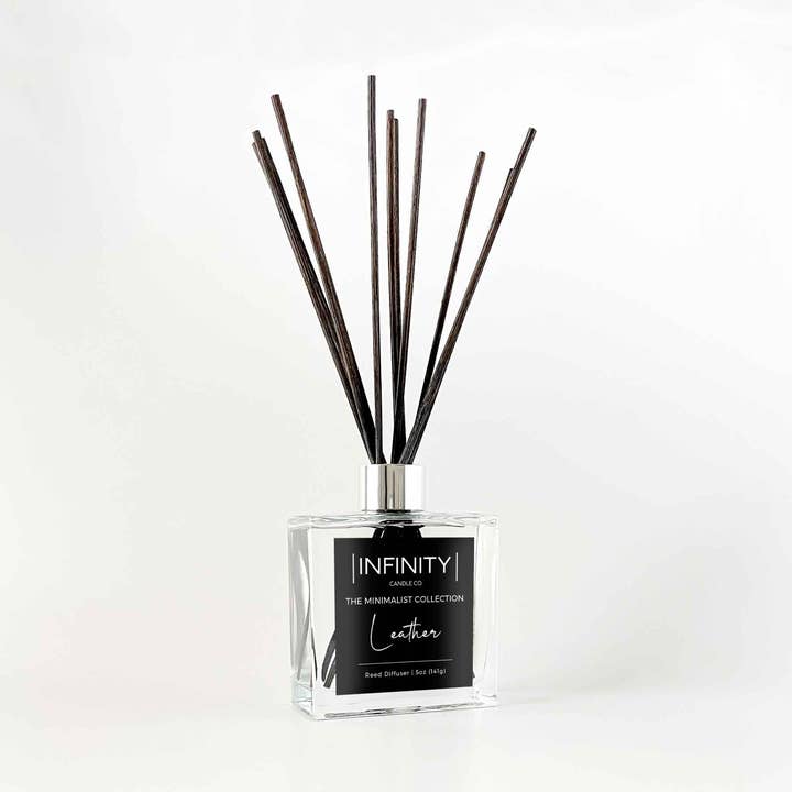 Diffuseur en cuir Reed - La collection minimaliste pour la vente par Infinity Candle Co