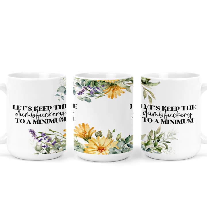 Caneca Dumbfuckery | Caneca Sweary por atacado de DIYxe