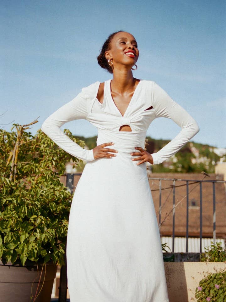 Bouvardia Dress for wholesale by Blackburd