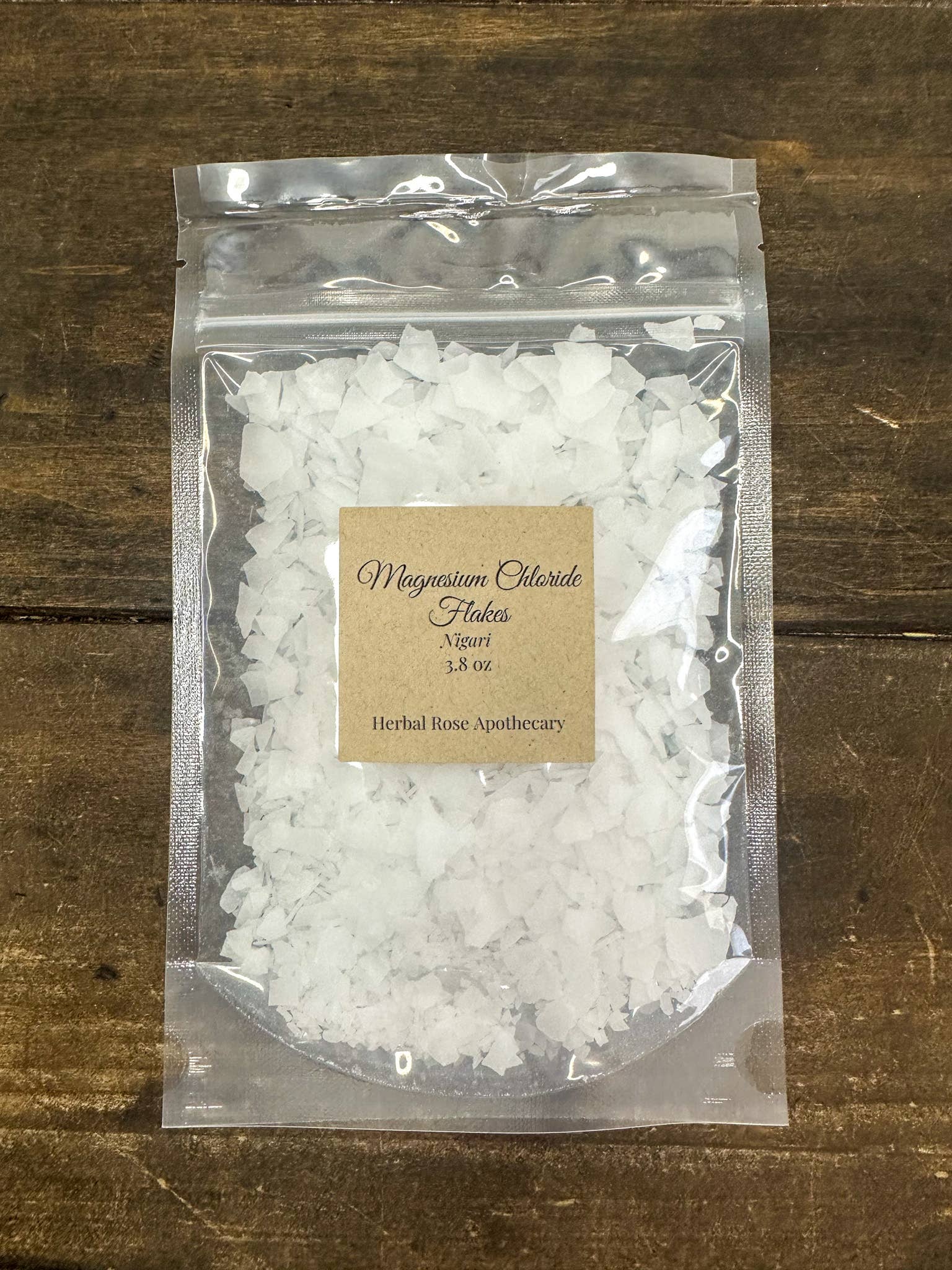 Herbal Rose Apothecary - Wholesale Bath salts - Magnesium Flakes 3.8oz