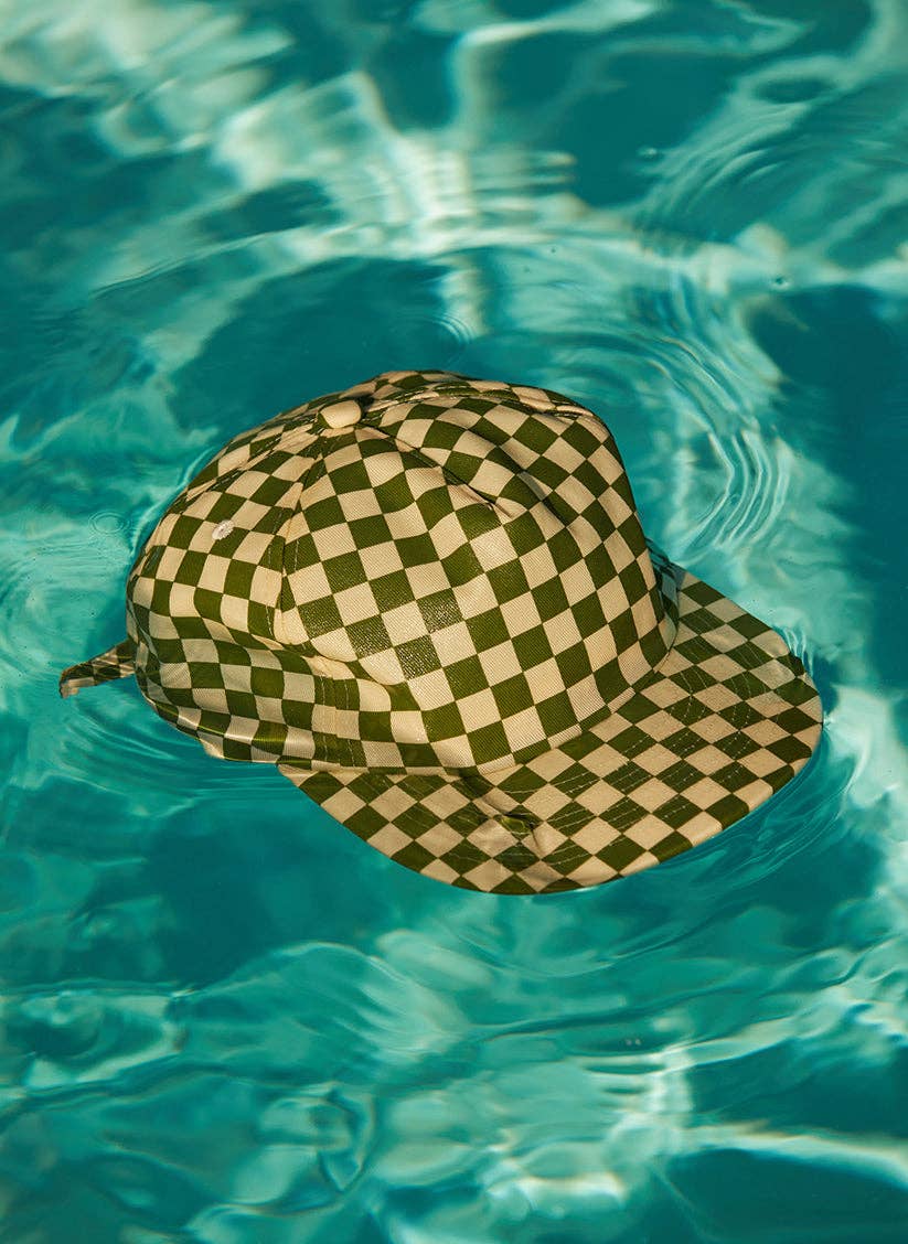 Weld Mfg. - Wholesale Flat Brim Cap - Unisex - Checkerboard Field Trip Hat™10