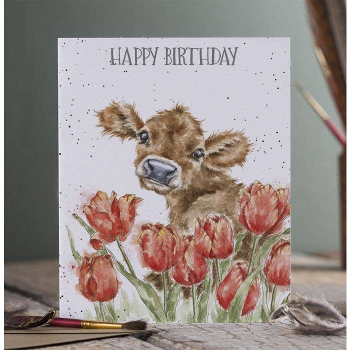 Wrendale Designs - Wholesale Birthday Card - Bessie - Happy Birthday1