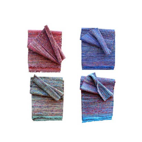 Ganesh Himal Trading – Engroshandel Bordløber – Løber af genanvendt sari-silke, 30 cm x 183 cm