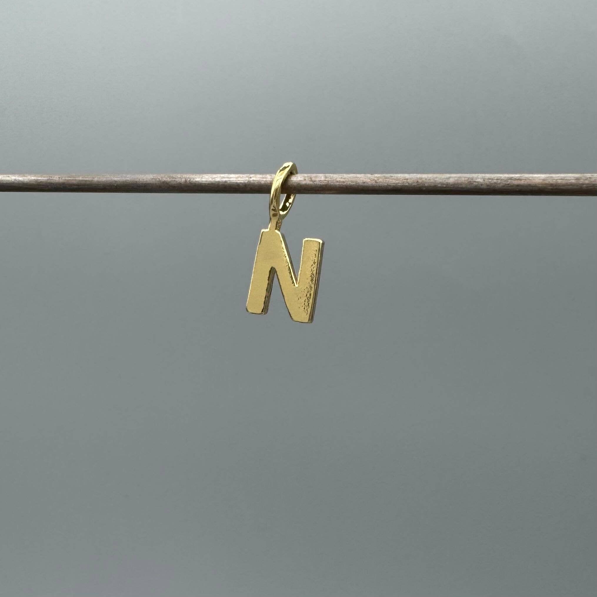 Something Silver - Wholesale Individual Charm/Pendant - Perfect Little Block Letter Initial Charm13