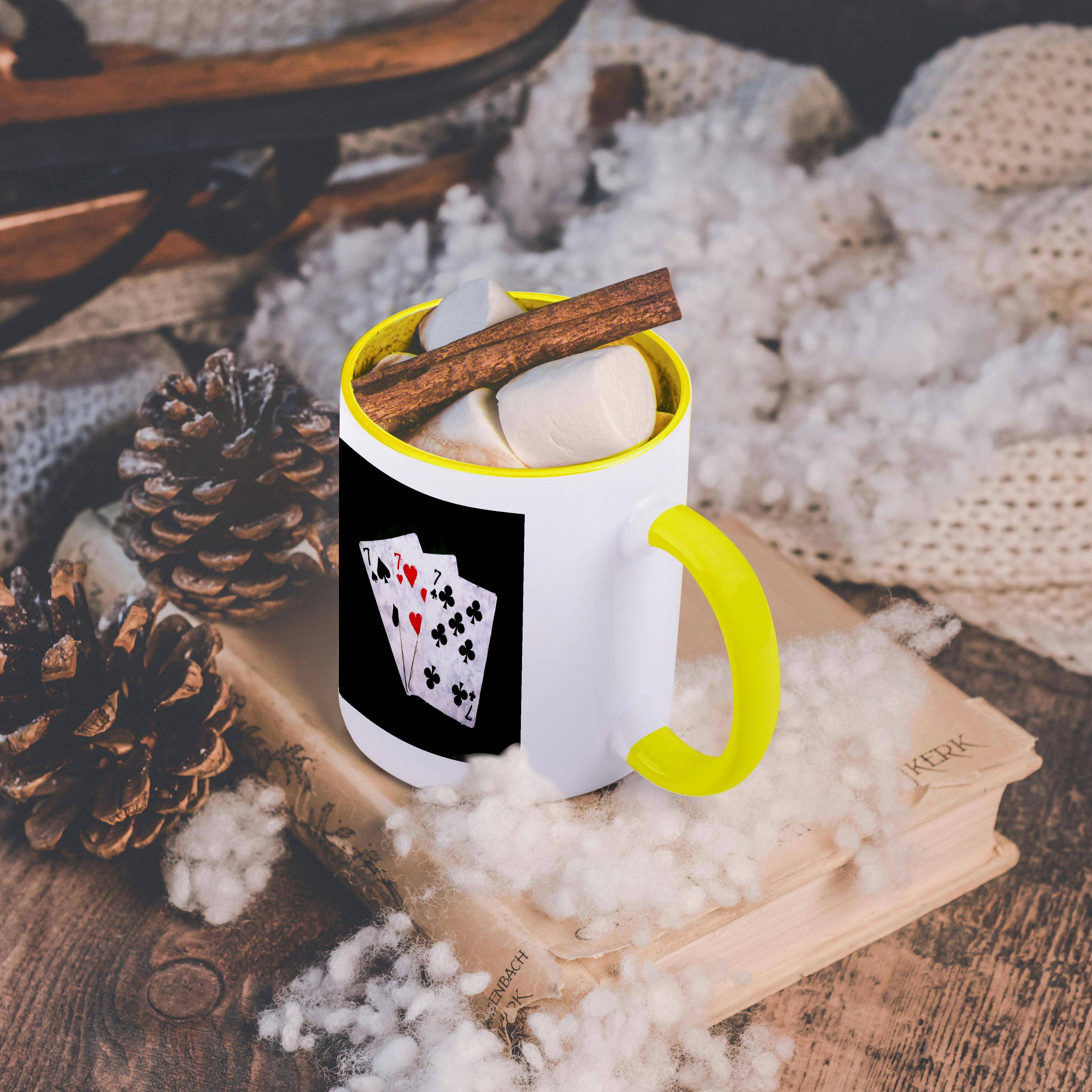 3dRose - Wholesale Coffee Mug - 3dRose, Blackjack Twenty One combination - Seven, Seven, Seven, Mug5