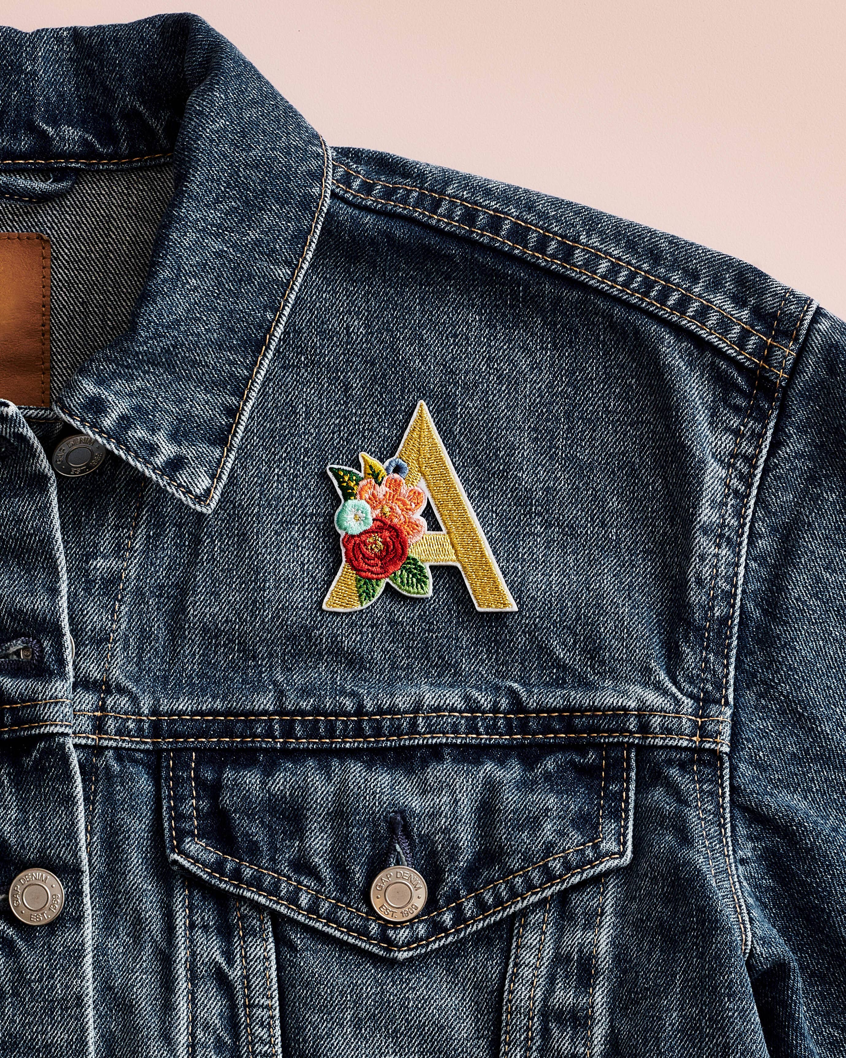 Rifle Paper Co. - Wholesale Patch - Garden Party Monogram Patch1