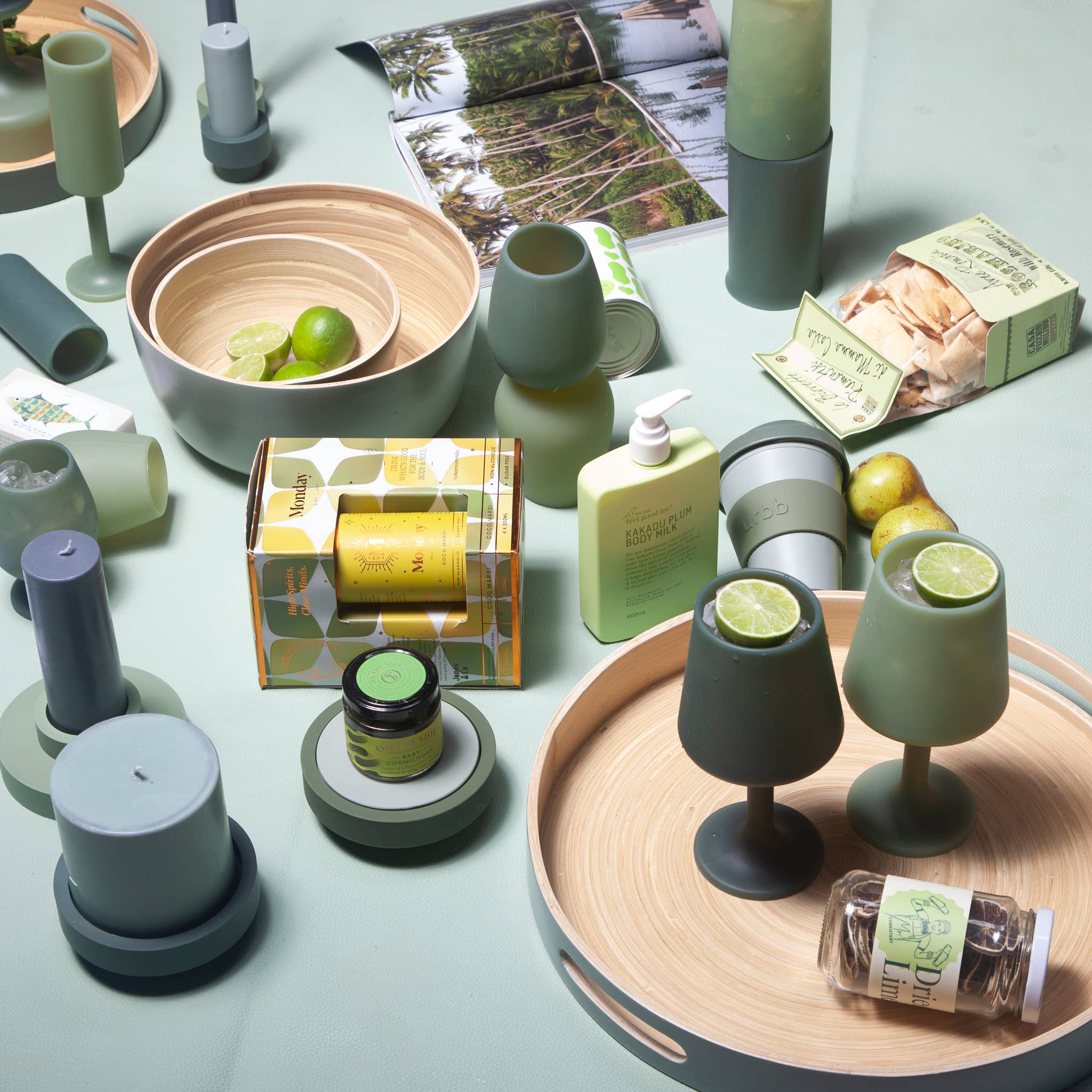 porter green | style + sustainability - Wholesale Wine glass - USA: Sage + Olive | Swepp |Silicone Unbreakable Wine Glasses7