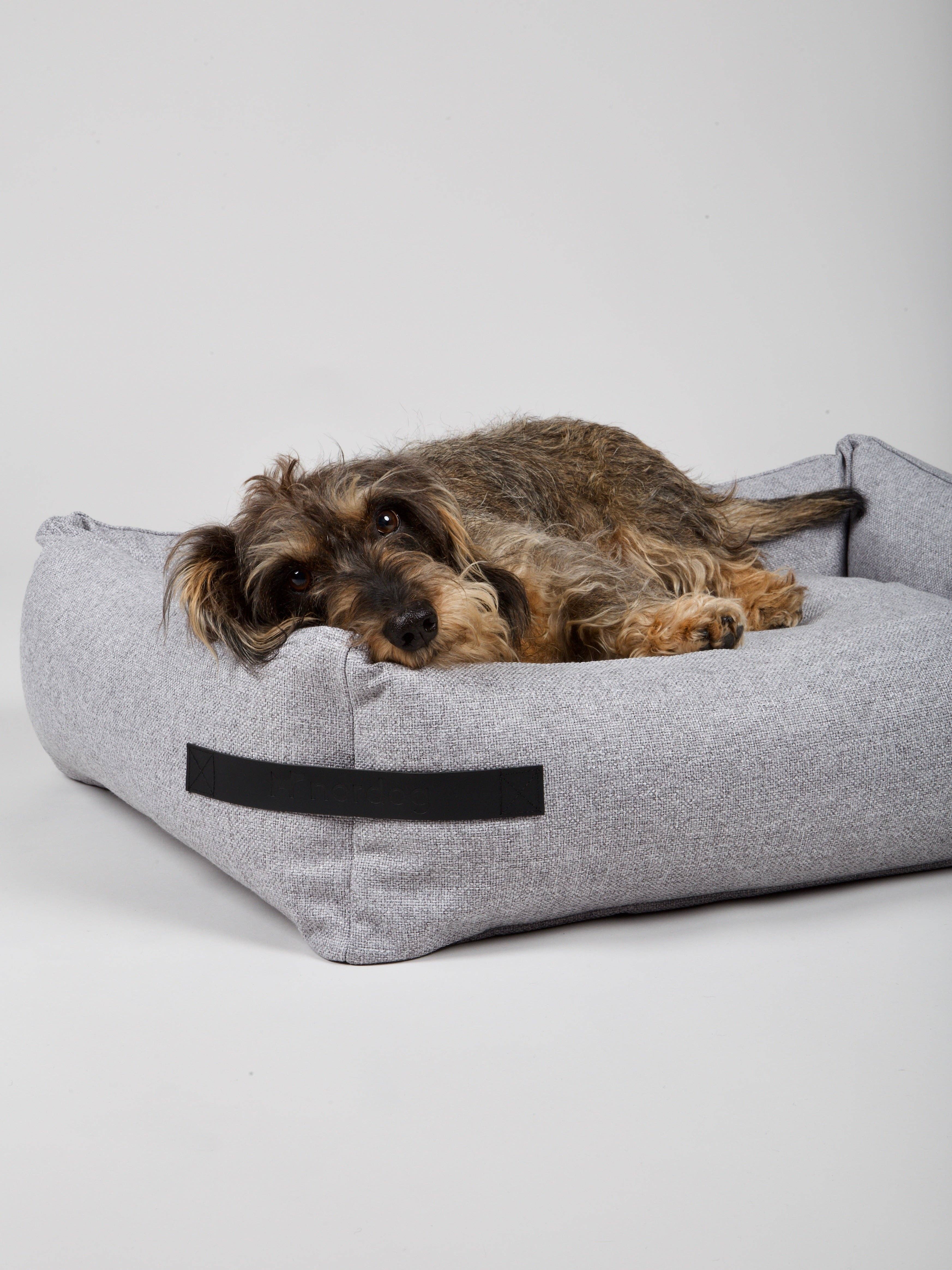 Hygge Dog Bed Grey for wholesale on Faire4