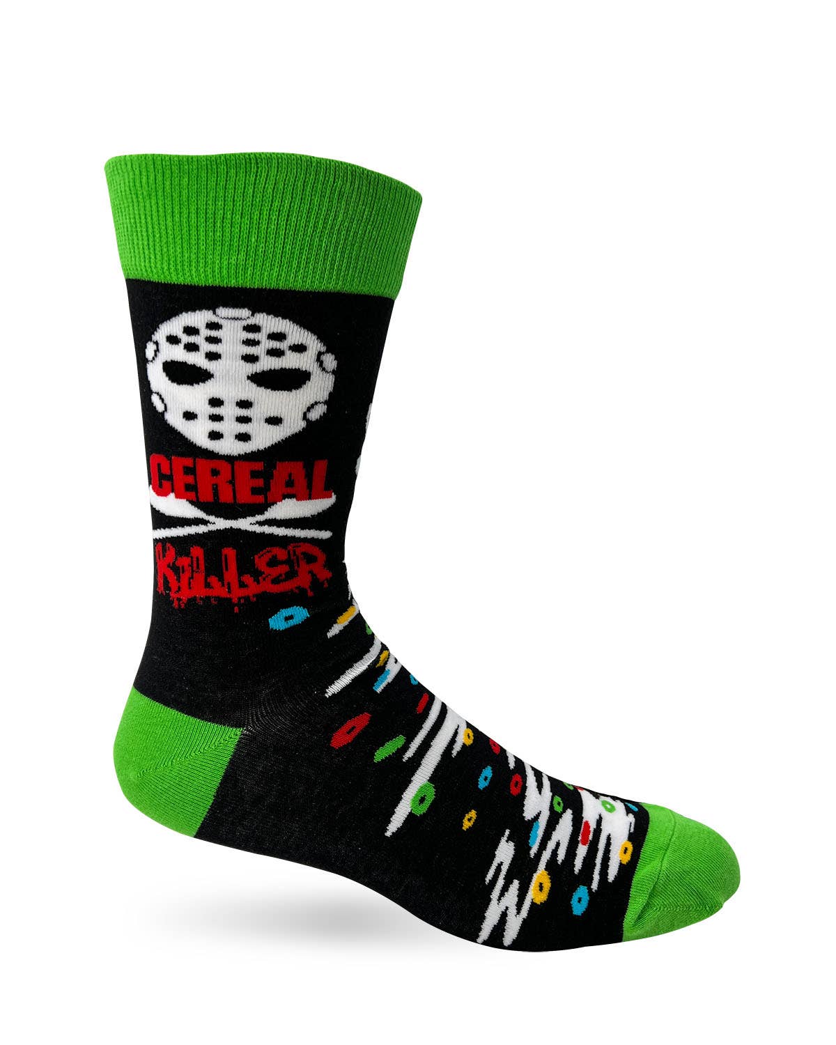 Fabdaz - Wholesale Socks - Men's - Cereal Killer Men's Novelty Crew Socks1