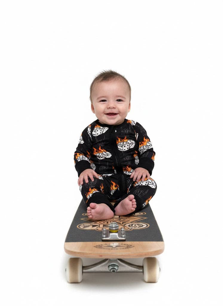 Smiley Daze - Wholesale Sleepsuit - Baby - LUCKY STREAK •  BAMBOO ZIPPIES3