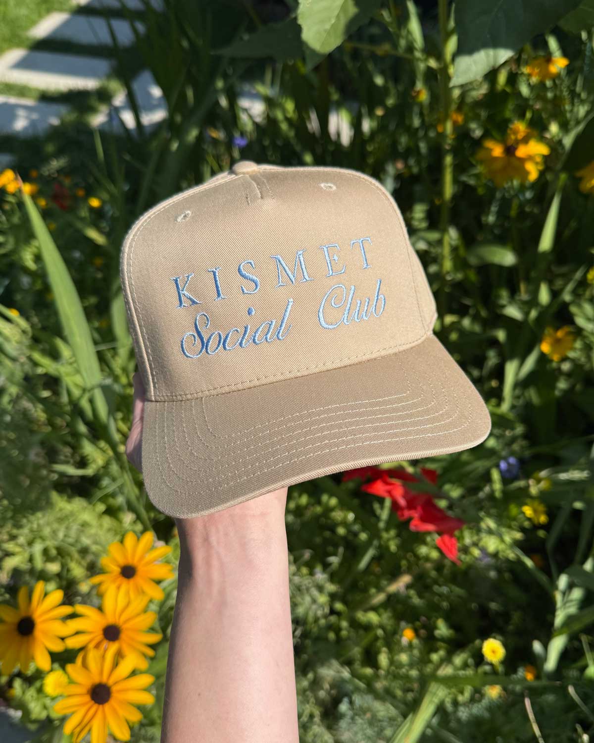 Sundrop – wholesale Trucker hat – Unisex – Custom Social Club Embroidered Hat - Personalize your text!12