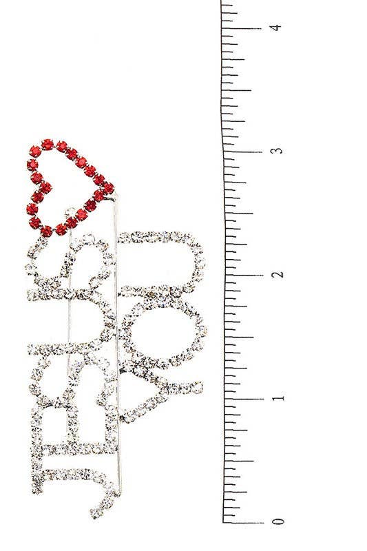 WIE Gezeigt Brosche „Jesus liebe dich“ für den Großhandel auf Faire1