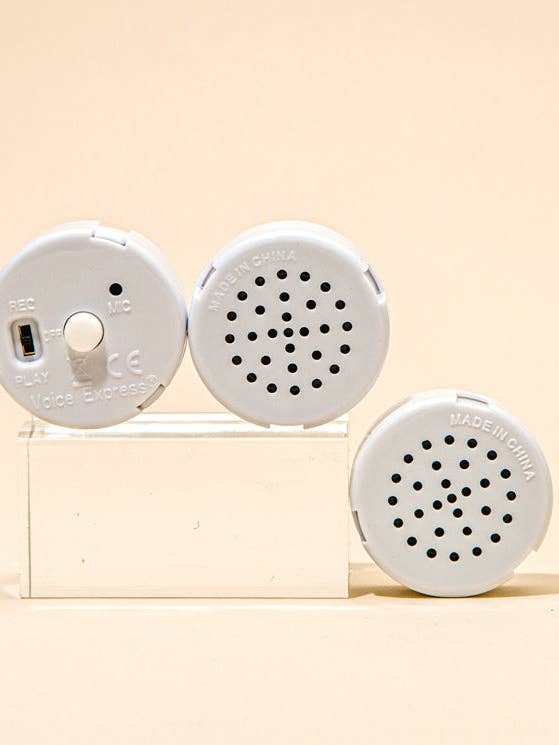 Mini-Me® Gravador para Peluche e Almofada por atacado de VoiceGift