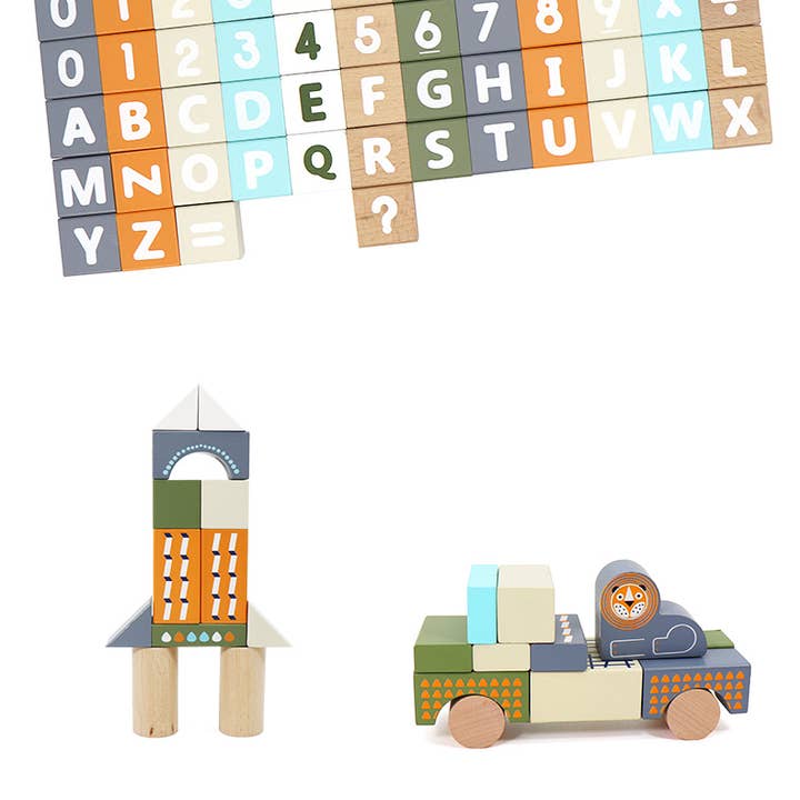 Leo & Friends - Wholesale Blocks - Kids Baby - Leo & Friends Count & Spell Blocks Set for Toddlers15