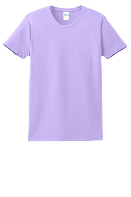 Print The Dream – wholesale T-shirt (utan tryck) – Dam – Port & Company Damers Essential T-shirt9