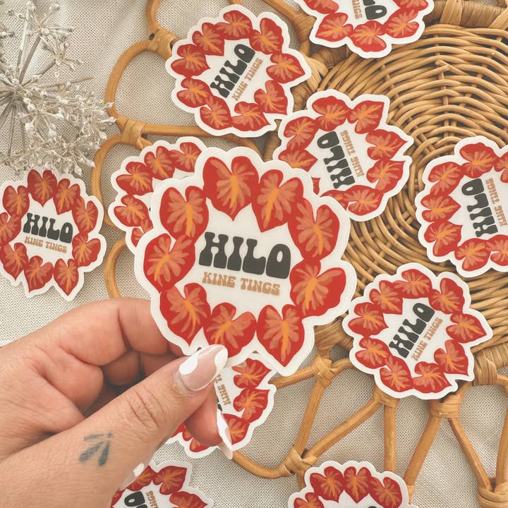 Autocollant en vinyle | Hilo Kine Tings pour la vente par Bujo Bae