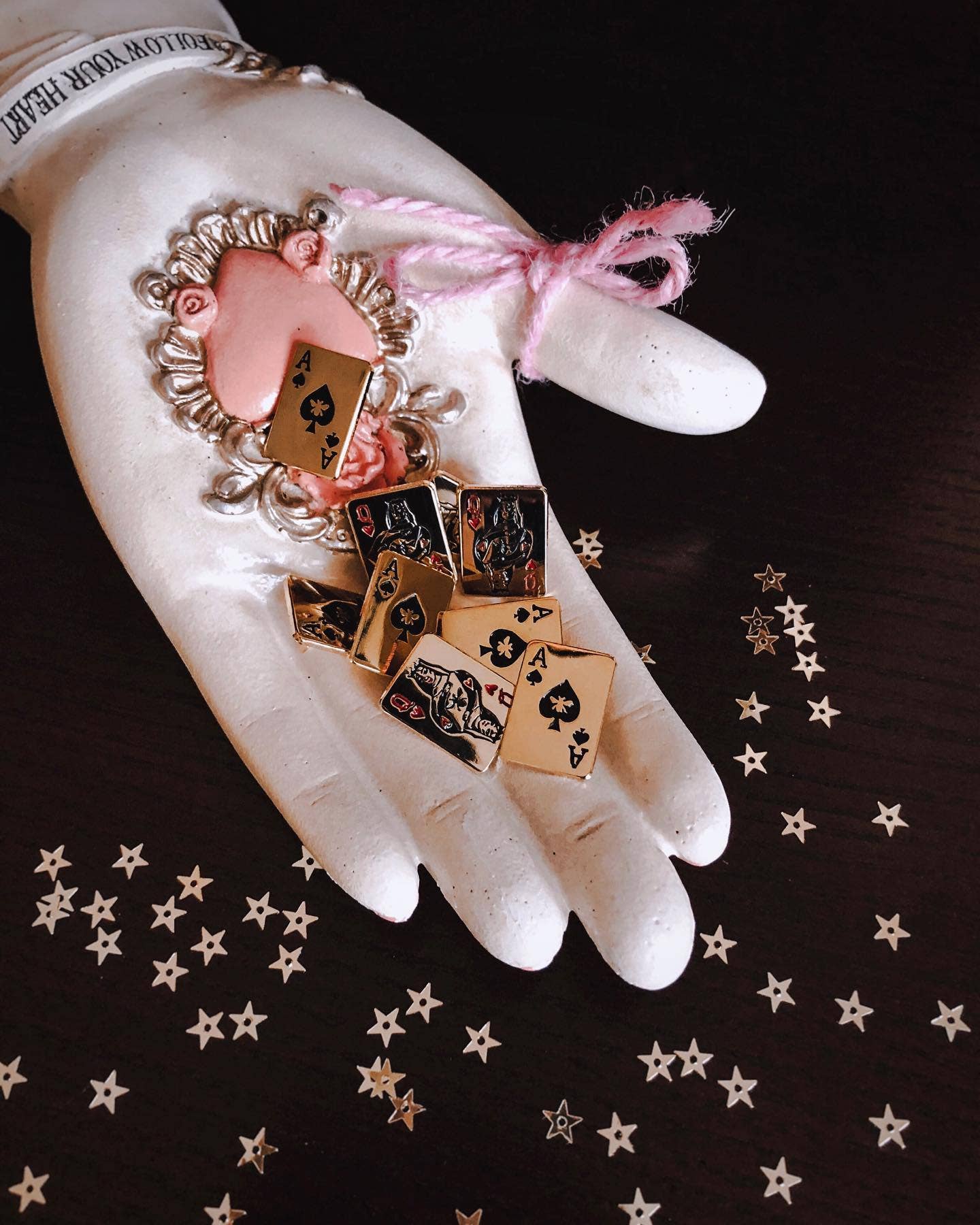 Lilly Baik - Wholesale Lapel Pin/Button - Ace of Spades Playing Card Enamel Pin3