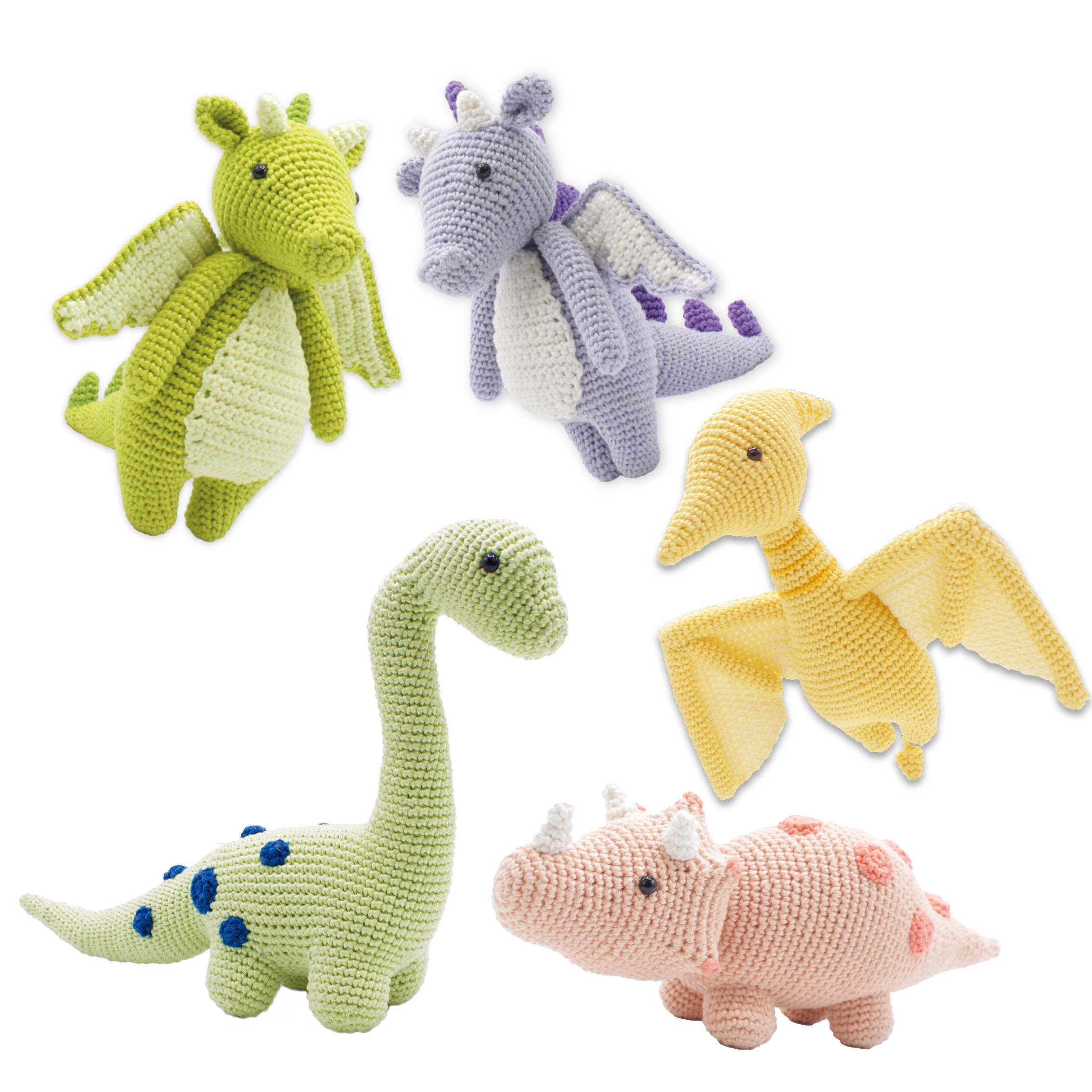 Hardicraft – Großhandel Bastelset – DIY-Häkelset – Brontosaurus3