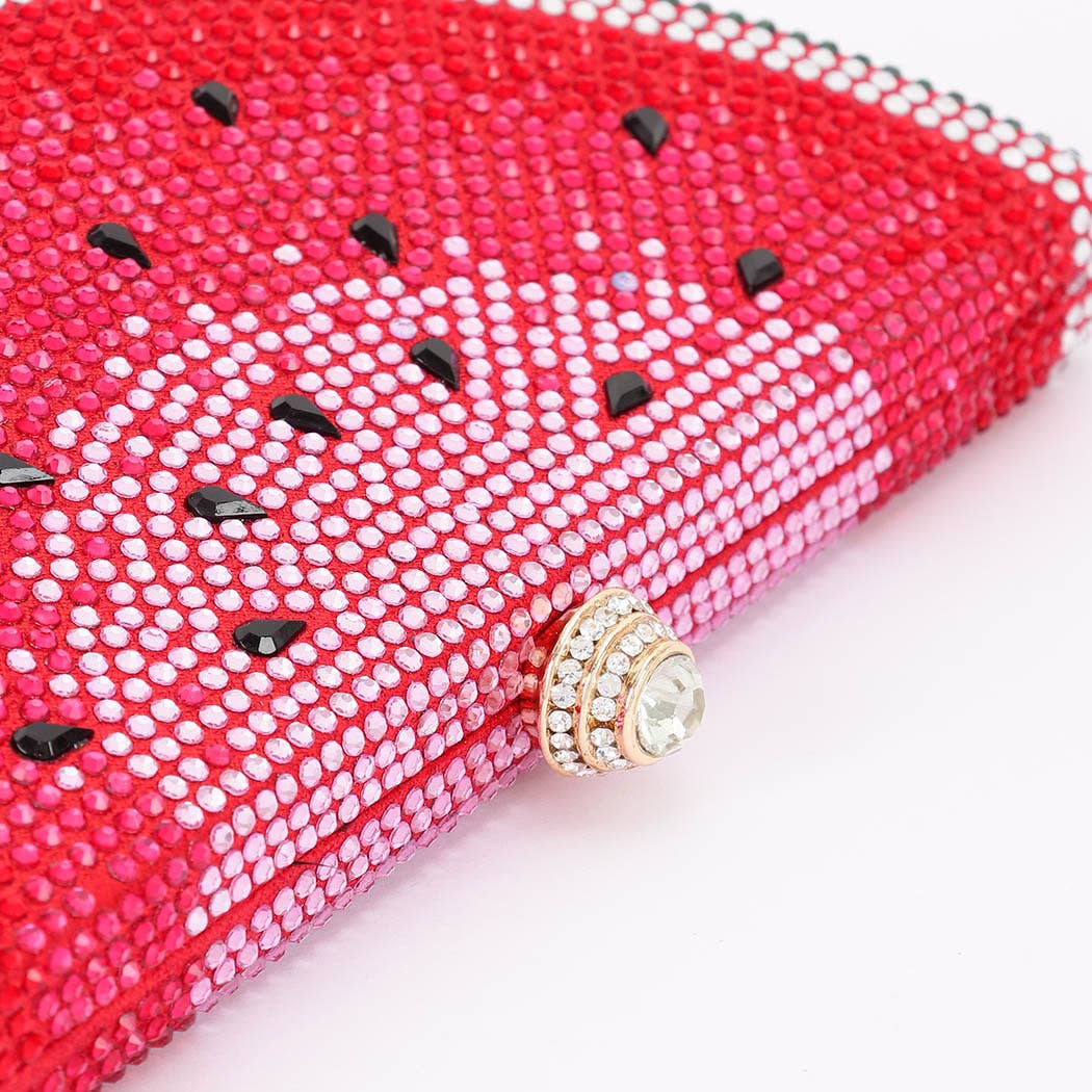 3AM BY H&D ACCESSORIES – wholesale Kuvertväska - Dam – Metallisk akrylclutch med pärldetaljer från 3AM BY H&D ACCESSORIES8