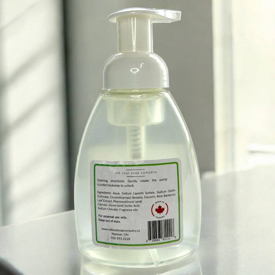 Old Soul Soap Company Inc. – Engroshandel Håndsæbe – Skummende håndsæbe8