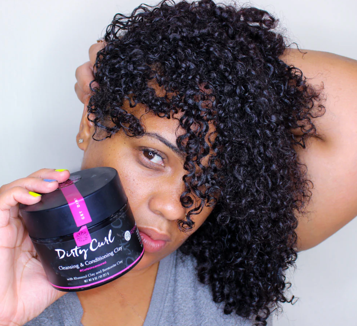 FEMME NOIRE - Wholesale Hair Conditioner - Dirty Curl Cleansing and Conditioning Clay3