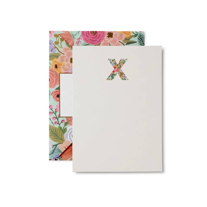 Rifle Paper Co. - Wholesale Stationery/Notecard Set - Garden Party Monogram Note Cards1