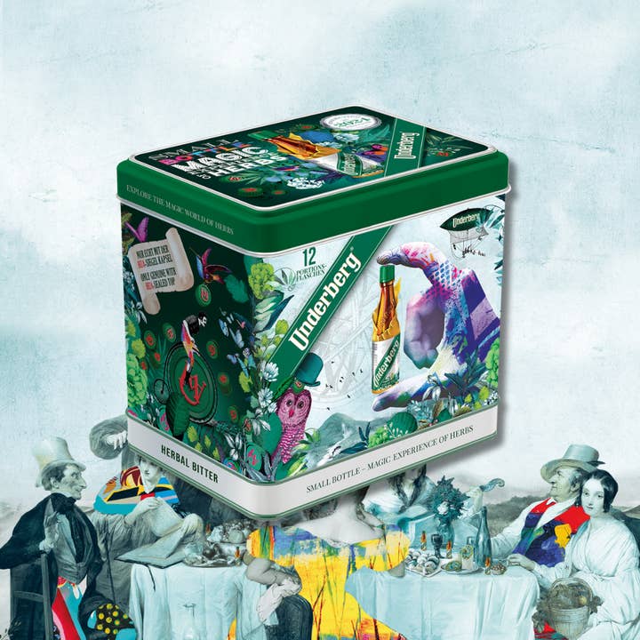 Underberg - Wholesale Bitters - Underberg 12pk Tin: Digestive Elixir & Cocktail Bitters1