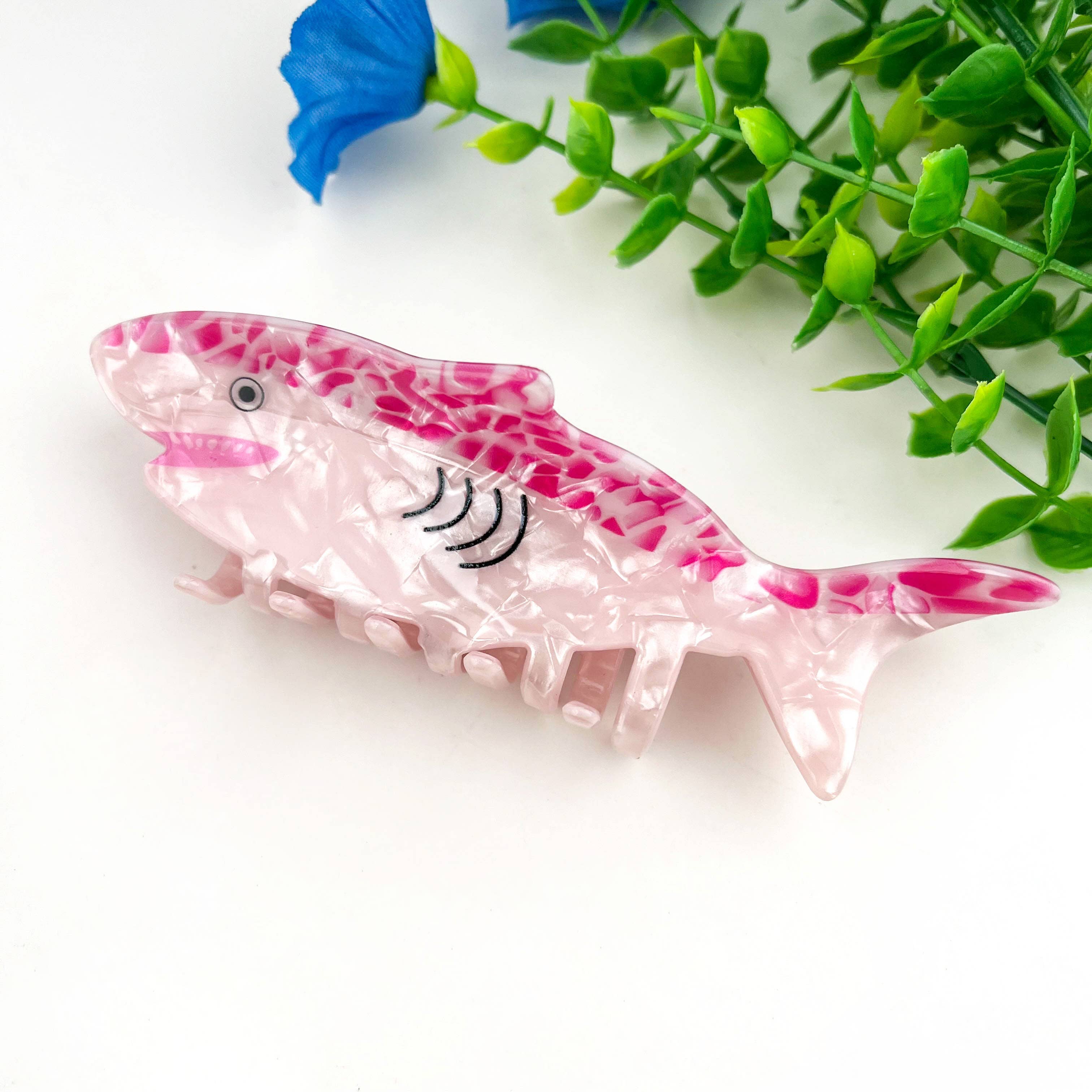 mildstyles - Wholesale Hair Clip - Women's - New Shark Ocean Animal Printed Hair Claw Clip1