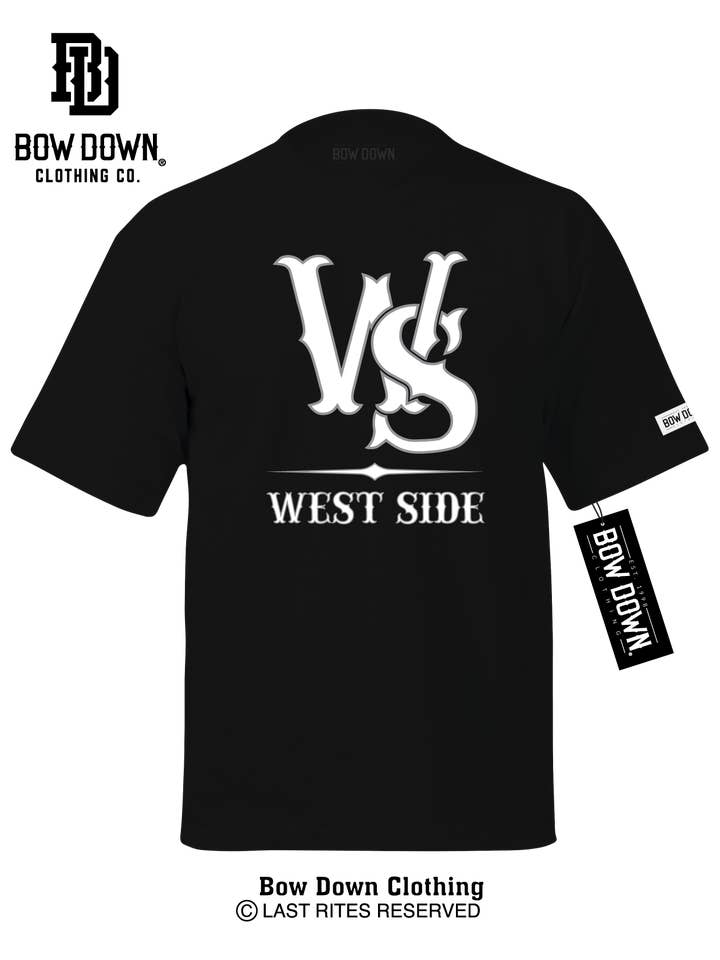 Unisex-T-Shirt mit Siebdruck — Hergestellt in den USA für den Großhandel von Bow Down Clothing