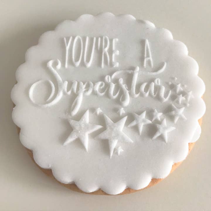 You're a Superstar Embosser. for wholesale by Welshcrafter Design