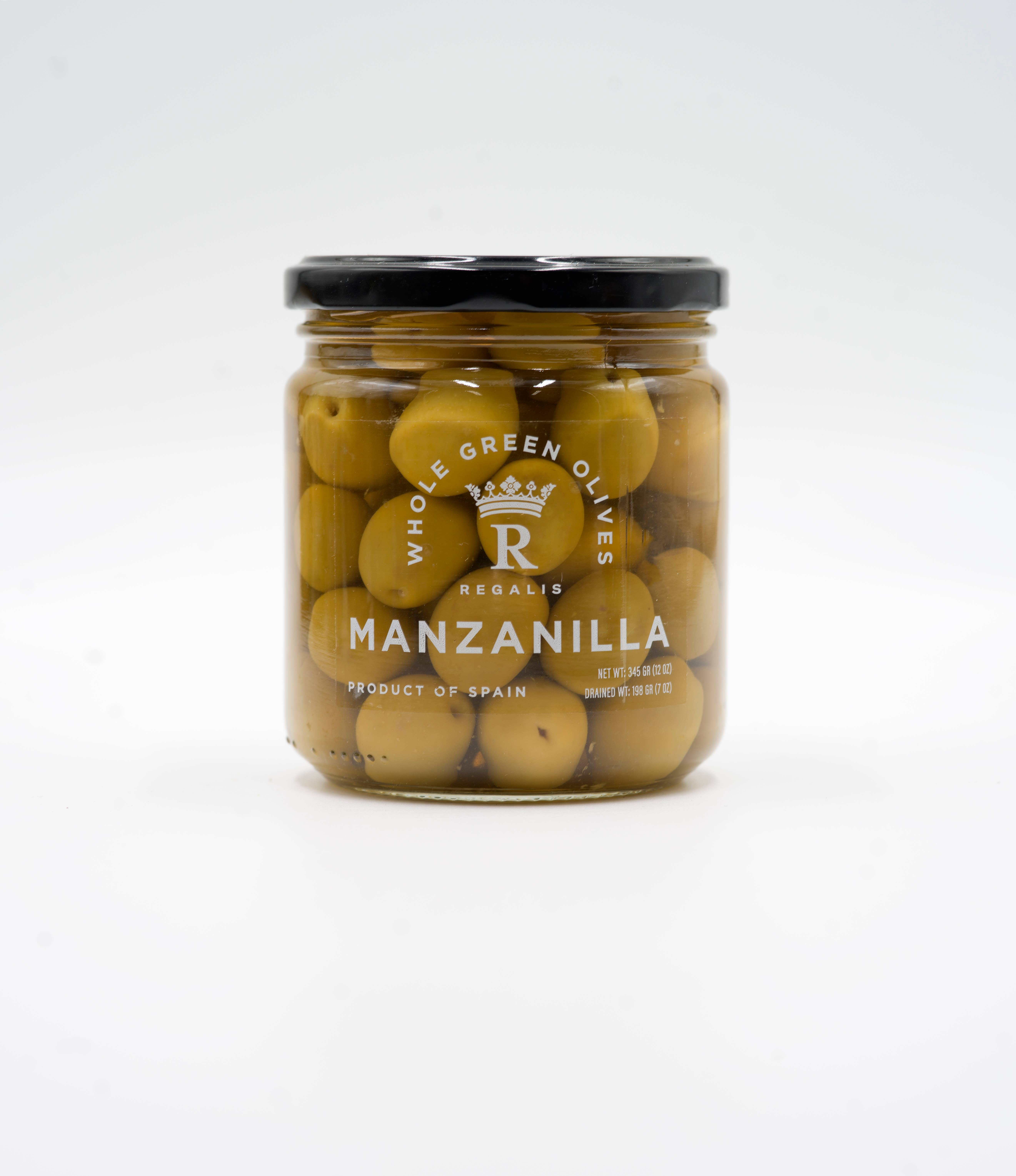 Regalis Foods - Wholesale Olives - Regalis Manzanilla Olives, 345gr