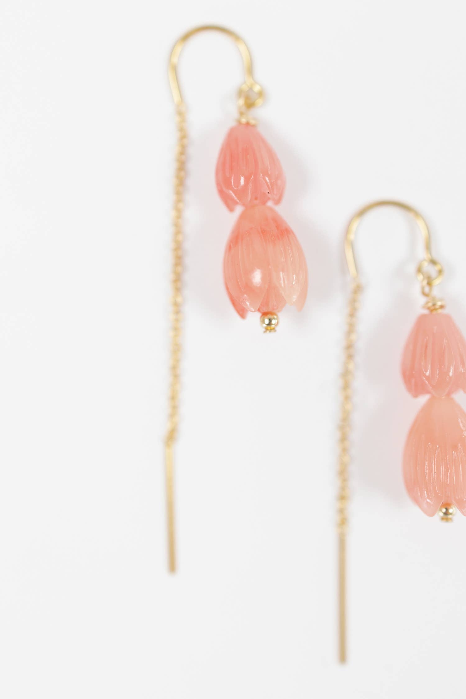 Mira Kauai - Venta al por mayor Pendientes colgantes - Pendientes dobles Pikake1