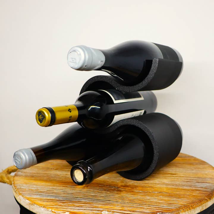 Portabottiglie Minimalista Moderno per 4 Bottiglie per la vendita all'ingrosso da parte di Herbs&Belles