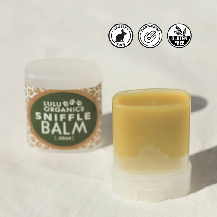 LULU ORGANICS - Wholesale Healing Salve/Balm/Cream - Thieves Oil Sniffle Balm .35oz2