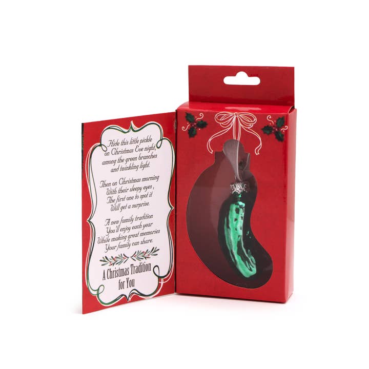 BURANO - Wholesale Ornament - Christmas Pickle Ornament