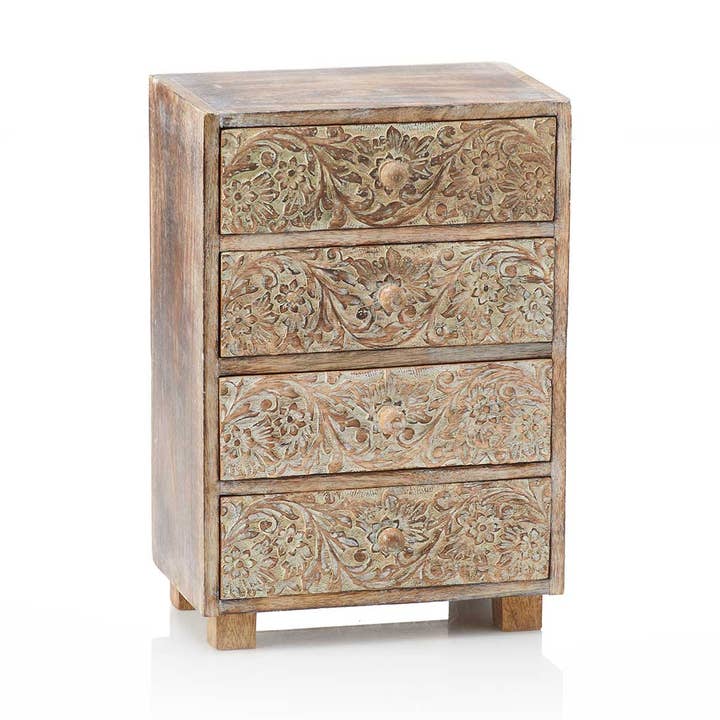 Tabletop Floral Chest for wholesale by SERRV International