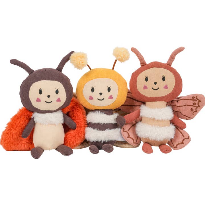 LEVLOVS - Vente Peluche – enfant et bébé - Coccinelle en Peluche – Poupée en Peluche à Collectionner dans une Boîte Cadeau2