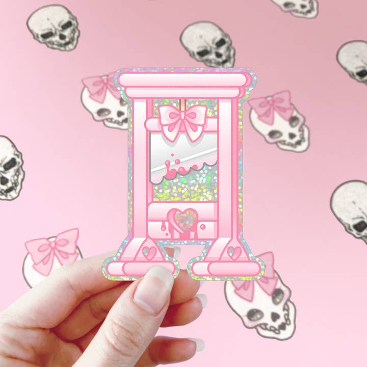 Black Serotonin - Wholesale Sticker - Kawaii Guillotine Vinyl Sticker