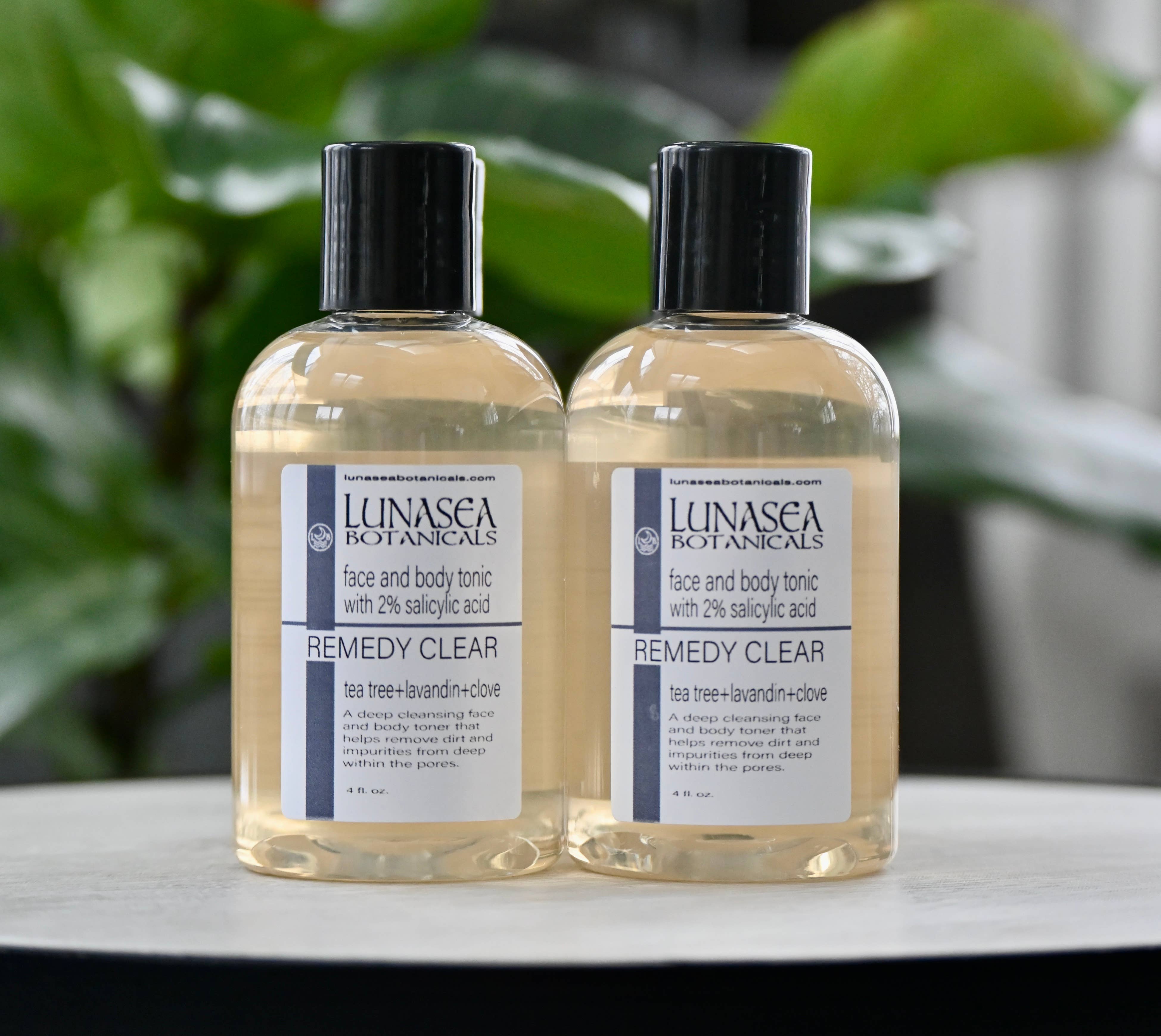 lunasea botanicals – Engroshandel Ansigtstoner – Afhjælpning 2% salicylsyre klarende ansigt og krop tonic1