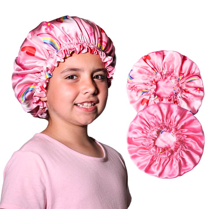 Nochka - Wholesale Bonnet - Baby -  Pure Mulberry Silk Bonnet for Kids – Reversible & Durable1