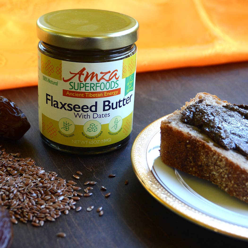 Amza Superfoods - Wholesale Nut Butter - Flaxseed Butter with Dates1