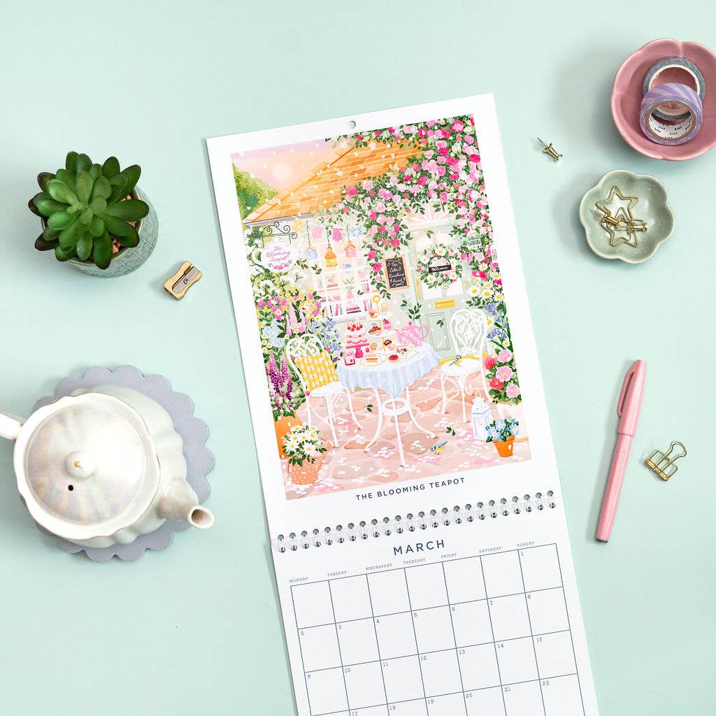 Simply, Katy - Wholesale Calendar - 2026 Shopfront Scenes Calendar  3