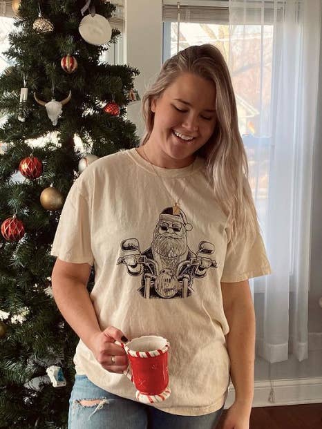 Vintage Comfort Colors Christmas Graphic Shirt for wholesale by Uncommon Wild