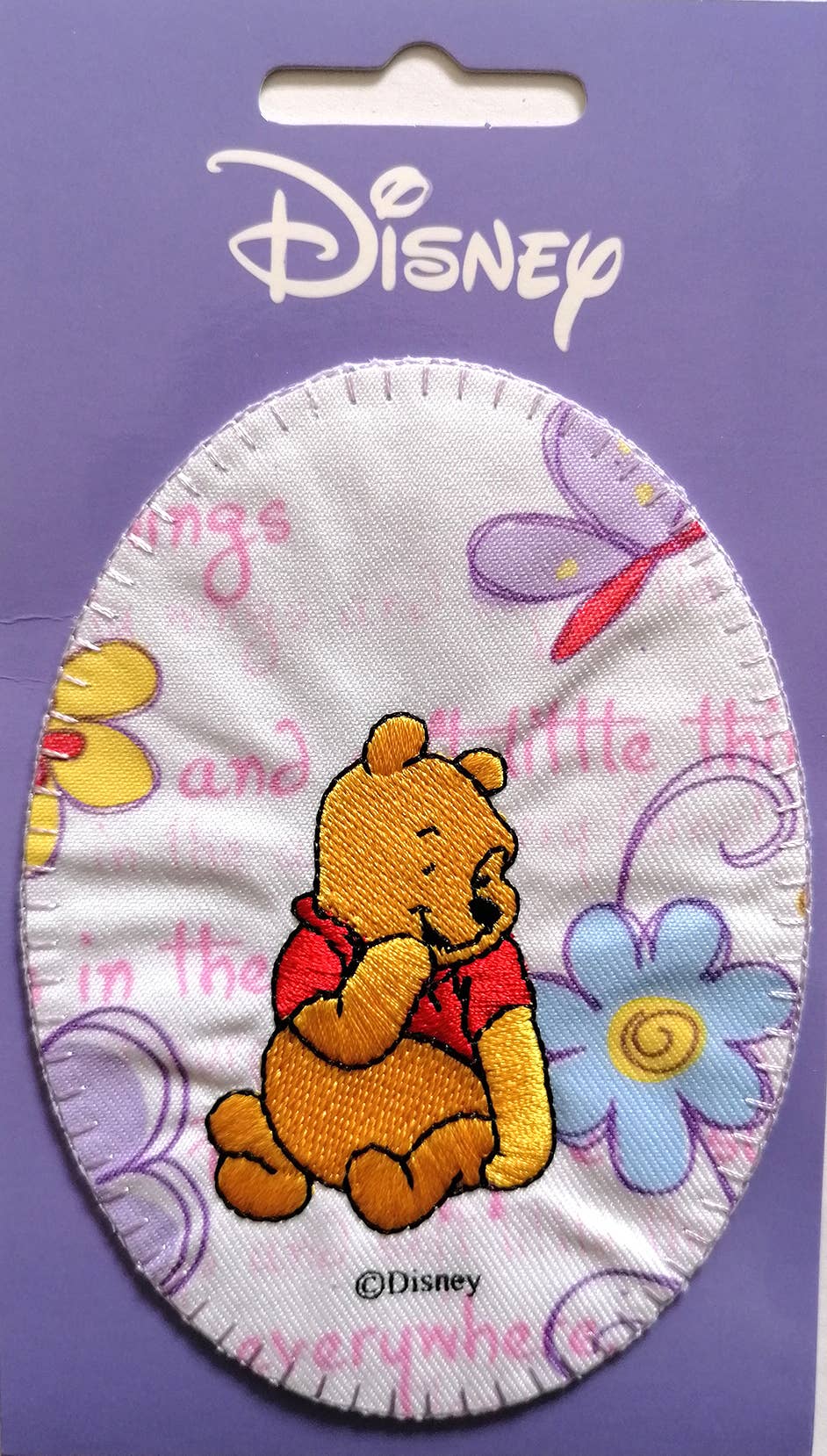 colorful Patch/ironing board - Disney Winnie the Pooh flowers sitting for wholesale on Faire1