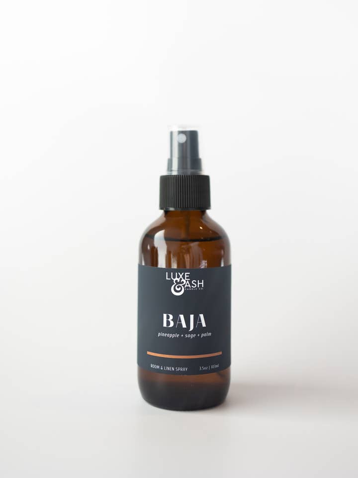 BAJA - Room & Linen Spray for wholesale by Luxe & Ash Candle Co.