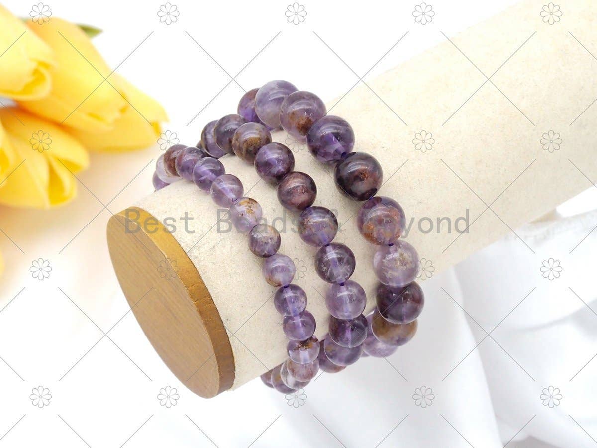BestBeads&Beyond – wholesale Beaded bracelet – Natural Super 7 Stretchy Bracelet1