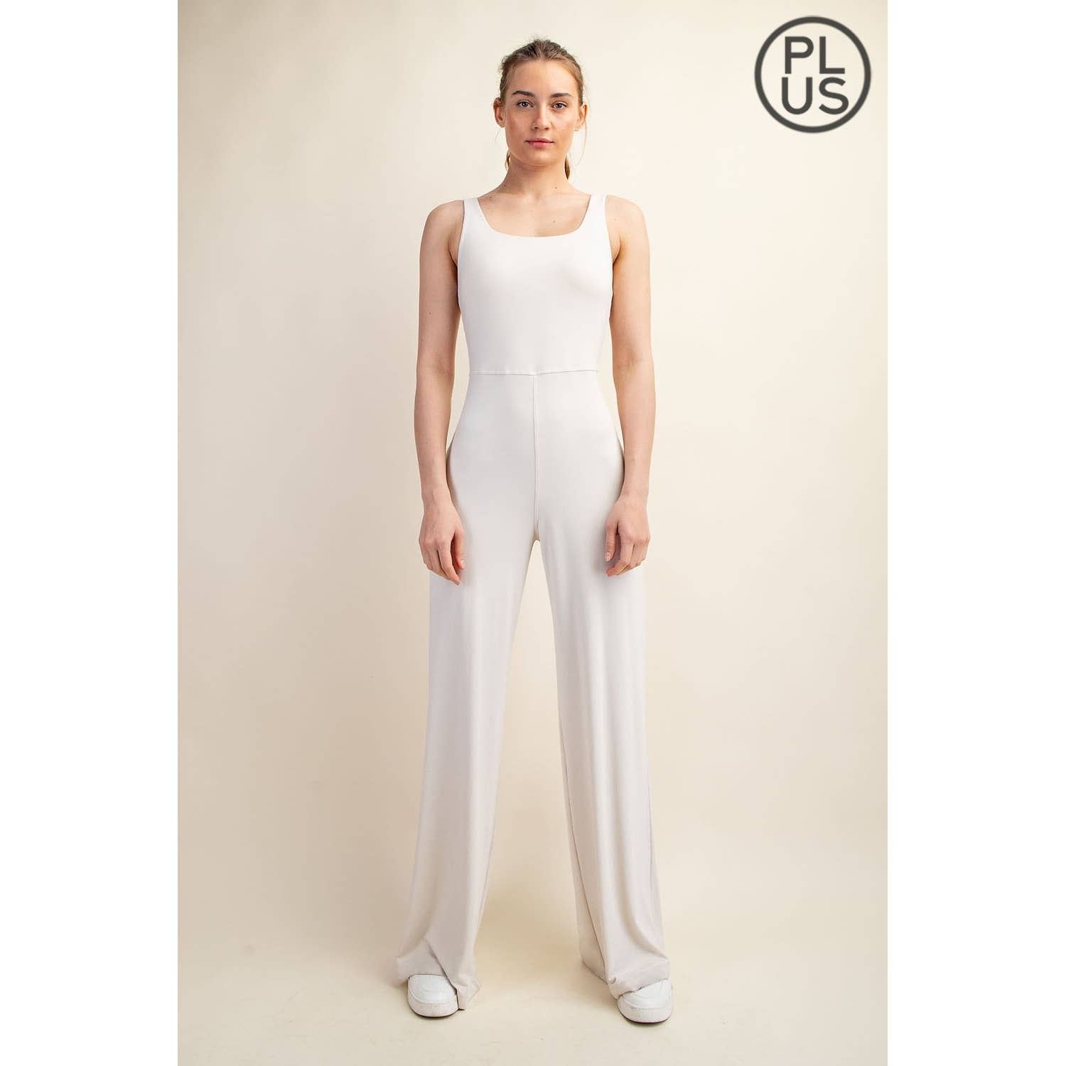 Rae Mode - Vente Combinaison – femme - COMBINAISON À JAMBES LARGES EN BEURRE RECYCLÉ GRANDE TAILLE20