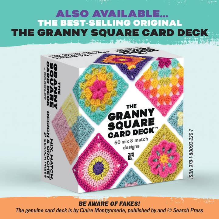 Penguin Random House LLC - Wholesale DIY Craft Kit - Granny Sq Flowers Card Deck10